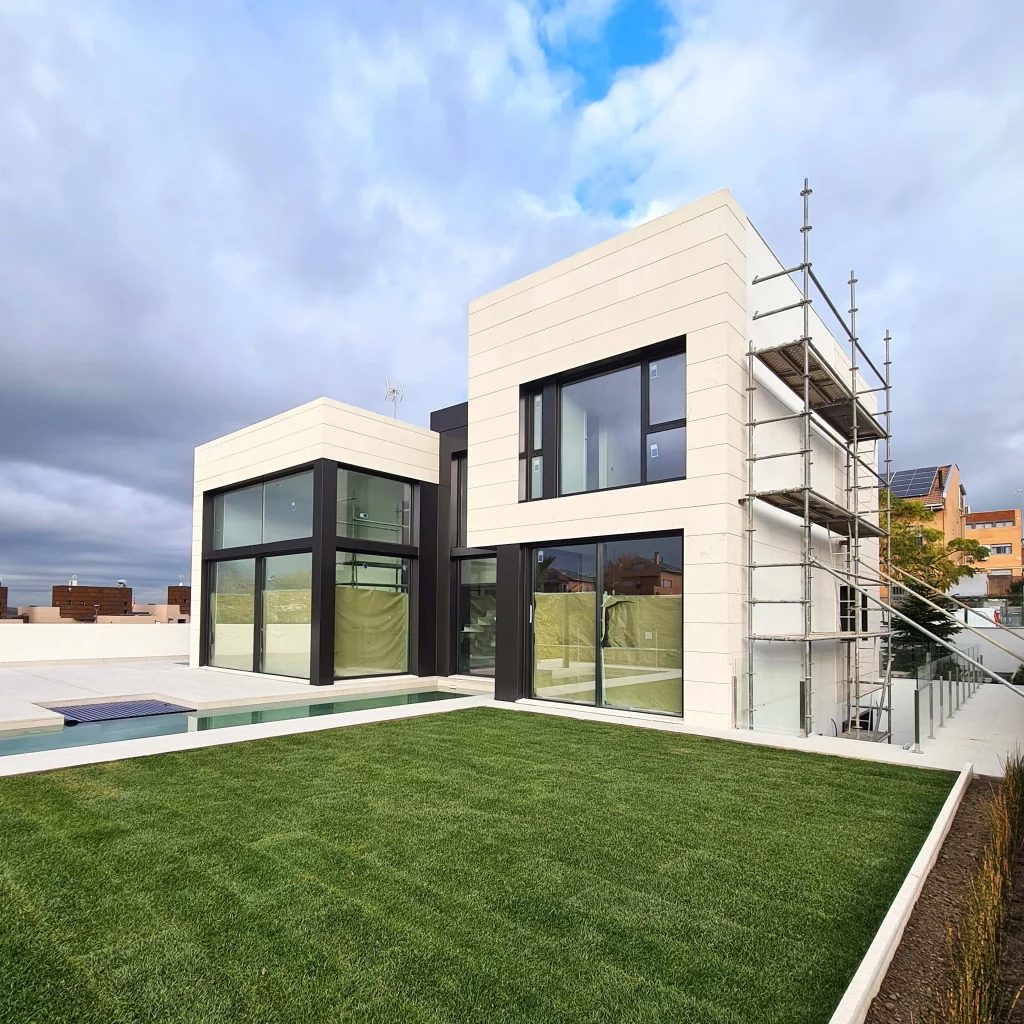 Estudio de arquitectura en madrid, fran cortés arquitectos, viviendas unifamiliares de obra nueva en madrid