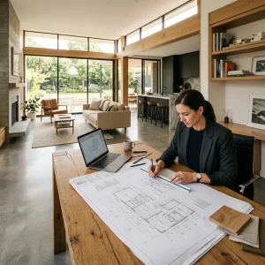 plano de cómo distribuir una casa para crear espacios funcionales